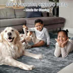 WILLSUN Washable Area Rugs, 2x3 Non-Slip Boho Small Area Rugs - Image 3