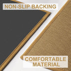 LEKEEPGO Door Mat 24"x36", Non Slip Door Mat Indoor Entrance, Rubber Backing - Image 3