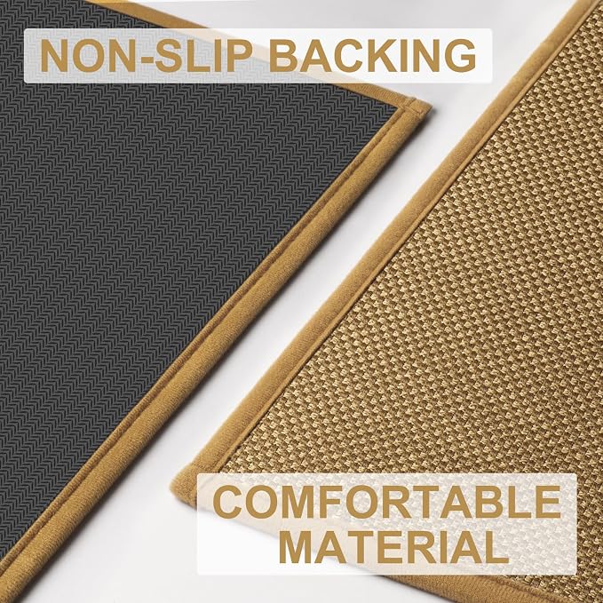 LEKEEPGO Door Mat 17"x29", Low-Profile Door Mat Indoor Entrance, Non Slip - Image 3