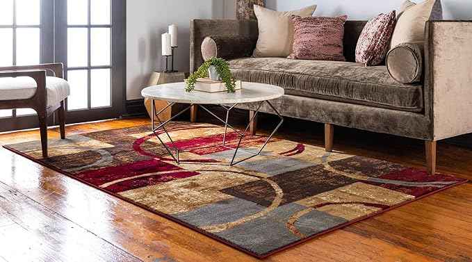 Unique Loom Barista Collection Area Rug - Image 2