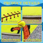Soft Area Rugs for Bedroom, Softball Gifts for Softballs Lovers, Kids Toddlers - Image 6