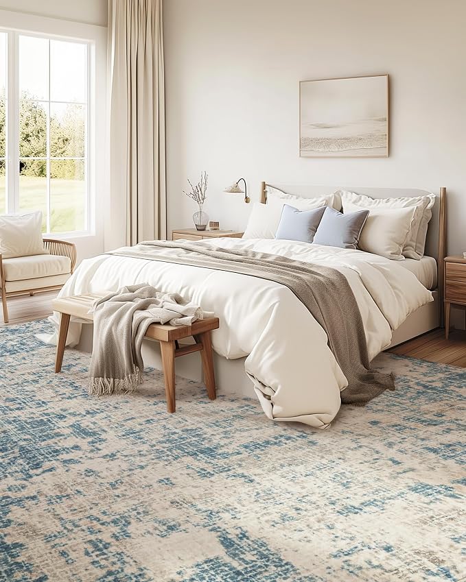 ILANGO 8x10 Area Rug for Living Room Bedroom Washable Modern Rugs 8' x 10' - Image 2