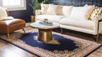 Unique Loom Reza Collection Traditional Persian Style Area Rug, 9 x 12 ft - Image 3