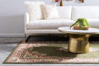 Unique Loom Reza Collection Traditional Persian Style Area Rug, 2 ft 2 in x 3 ft - Image 3