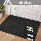 COSY HOMEER Door Mat 32”x48”, Absorbent Dirt Trapper Entryway Rugs, Non-Slip - Image 6