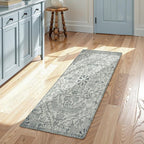 Lahome Washable Runner Rug 2x5, Bohemian Laundry Room Rug Low Pile Bathroom by Lahome