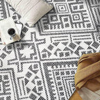 Rugshop Boho Cream Tribal Area Rug 4x6 Modern Indoor Carpet - Image 7