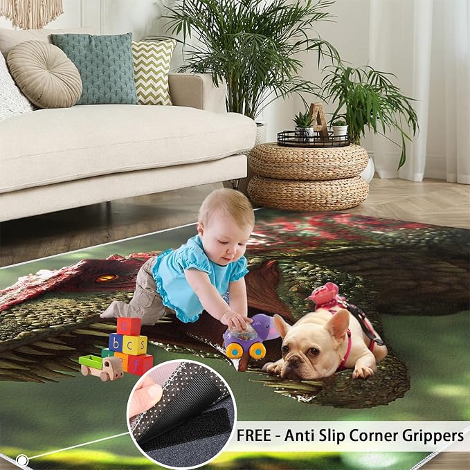 Dinosaurs Rugs for Bedroom - Image 5