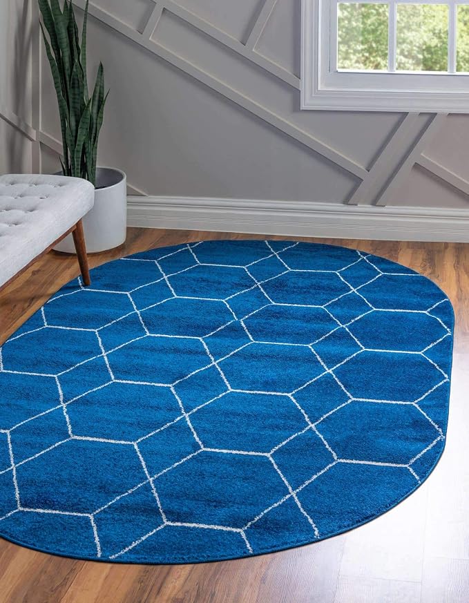 Unique Loom Trellis Frieze Collection Area Rug by UniqueLoom
