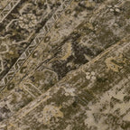 Hallway Runner Rug 2x8 Washable Brown Vintage Distressed Long Runner Oriental - Image 8