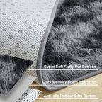 Andency Soft Area Rugs for Living Room Bedroom, 5x8 Fluffy Shaggy Bedside Rug - Image 5