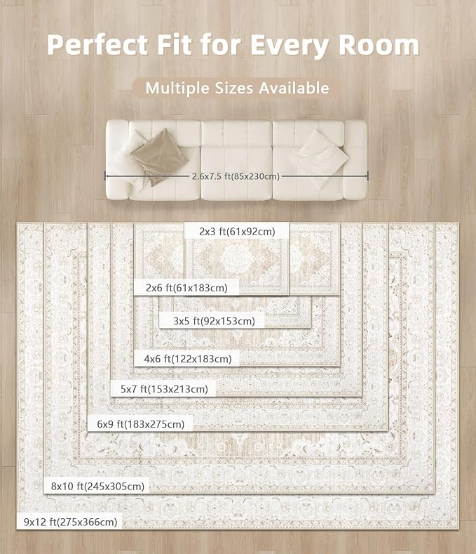 Area Rug 2x3 Entryway Rugs - Image 8