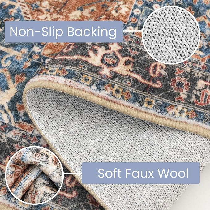 KOZYFLY Small Area Rug 2x3 Ft Rugs - Image 4