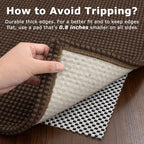 KOZYFLY Long Runners for Hallways 3x12 ft Washable Kitchen Runner Non Slip - Image 5