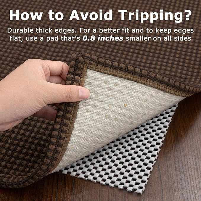 KOZYFLY Runners for Hallways 2.6x10 ft Washable Kitchen Runner Non Slip Rubber - Image 5