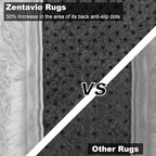 Zentavio Runner Rugs for Hallway 2x6 Shag Soft Bedroom Bedside Rugs Non Slip - Image 4
