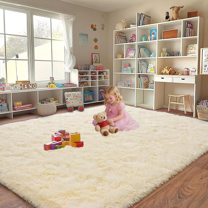 Extra Large Fuzzy Rug Fluffy Rug - Image 6