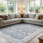 SOULFUL Medium Pile 4x6 Rugs for Living Room by SOULFUL