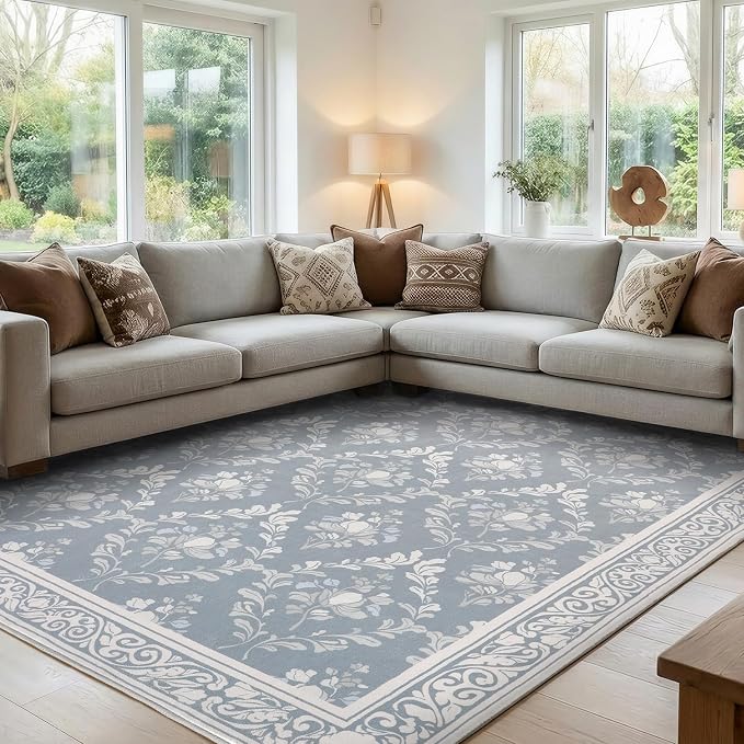SOULFUL Medium Pile 4x6 Rugs for Living Room by SOULFUL