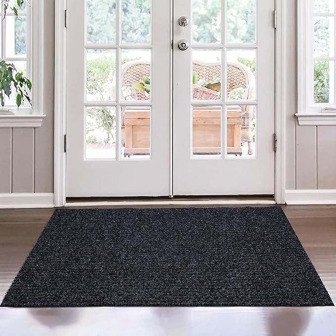 Ottomanson Mud Mat 3' x 3'11" Entryway Rug - Image 10