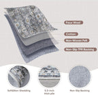 Rugcomf Bedroom Rug 3x5 Rug Washable Area Rug Non Slip Low Pile Small Carpet - Image 3