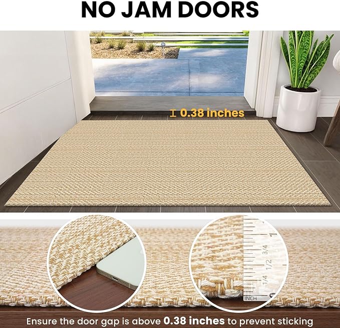 IOHOUZE Washable Runner Rug 2x6 Non Slip Runners - Image 2