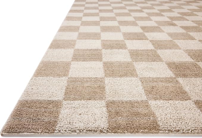 Loloi Chris Loves Julia Calvin Collection CLV-01 Pebble/Ivory 2'-7" x 7'-6" - Image 6