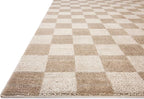 Loloi Chris Loves Julia Calvin Collection CLV-01 Pebble/Ivory 5'-3" x 7'-6" - Image 6