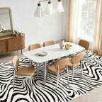 YIHOUSE 9×12 Ft Area Rugs for Living Room: Modern Washable Rug - Image 5