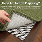 KOZYFLY Indoor Door Mat 2x3 ft Small Area Rugs Washable Front Door Mat Non Slip - Image 5