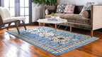 Unique Loom Taftan Collection Border Geometric Tribal Inspired Design Area Rug - Image 4