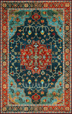 WILLSUN Washable Area Rugs, 9x12 Non-Slip Boho Large Area Rugs - Image 7