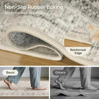 Bavni 2'6''x6 Rug Runners for Hallways, Washable Runner Rug Non Slip, Vintage - Image 5