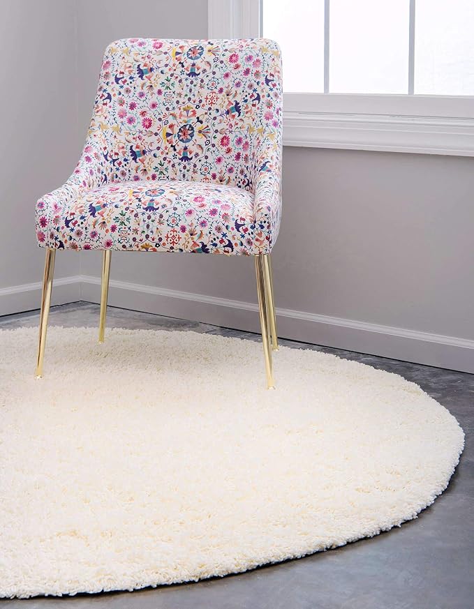 Unique Loom Solid Shag Collection Area Rug - Image 4