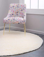 Unique Loom Solid Shag Collection Area Rug - Image 4