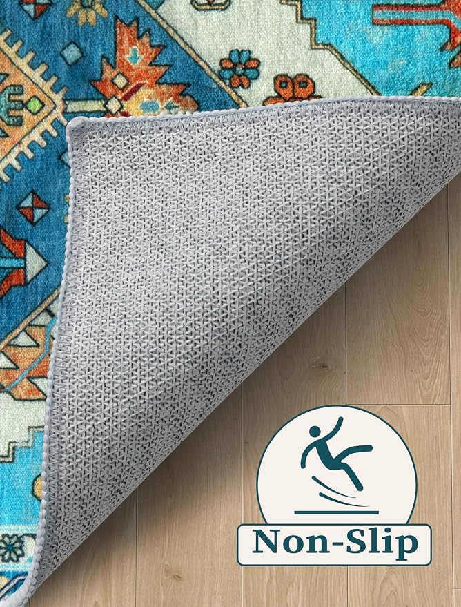 SERISSA Boho Washable Runner Rug - Image 4