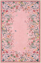 Wonnitar Washable 4x6 Rug, Soft Non-Slip Nursery Area Rug, Floral Rugs Kids - Image 8