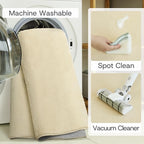 Solid Washable Area Rug - Image 6