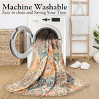 Lahome Moroccan Washable Area Rugs 9x12 Living Room, Soft 9x12 Area Rug - Image 4