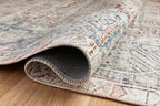 Loloi Chris Loves Julia Jules Collection JUL-07 Natural/Ocean 2'-6'' x 12'-0'' - Image 10