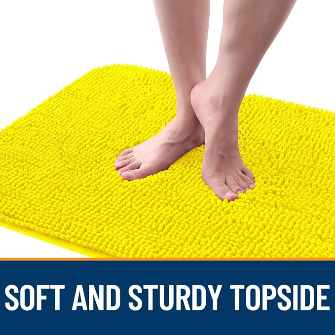 OLANLY Dog Door Mat for Muddy Paws 44x24, Absorbs Moisture and Dirt, Absorbent - Image 4