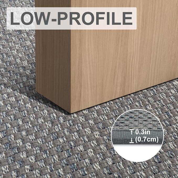 LEKEEPGO Door Mat 24"x47", Non Slip Door Mat Indoor Entrance, Rubber Backing - Image 6