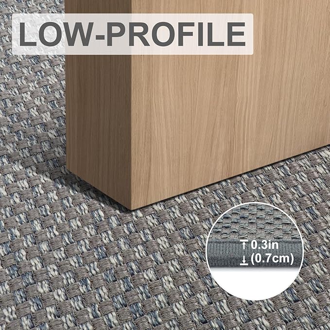 LEKEEPGO Door Mat 36"x59", Non Slip Door Mat Indoor Entrance, Rubber Backing - Image 6