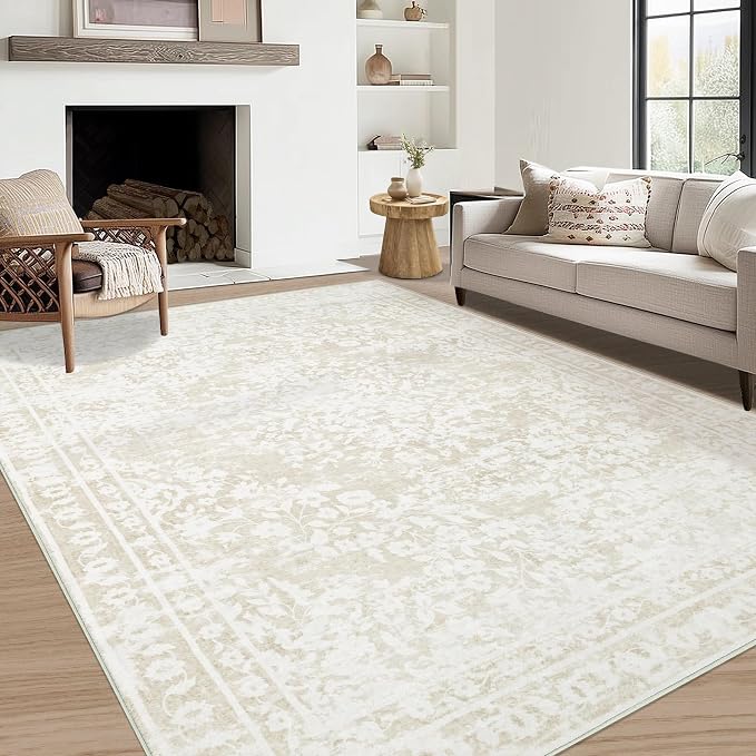 Vintage Living Room Area Rug by AOYAOMI