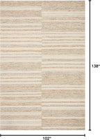 Loloi Chris Loves Julia Chris Collection CHR-03 Ivory/Clay 8'-6'' x 11'-6'' - Image 2