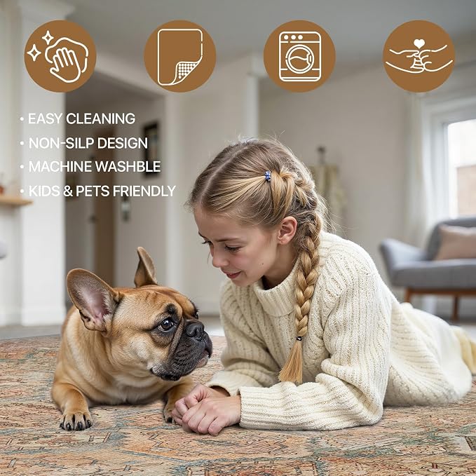 Bavni Kitchen Rug 2x8 Runner Rugs - Image 5