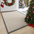 Door Mat Entrance 24"x35", Dirt Resistant and Absorbent, Non-Slip Rubber by YDKGL