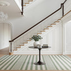 Dash & Albert Xaren Green Machine Washable Rug, Runner-2.5 X 8 Feet - Image 2