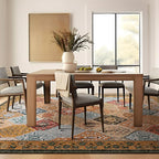 Phantoscope Washable Area Rug 6'x9' Non-Slip, Vintage Boho Rugs - Image 7