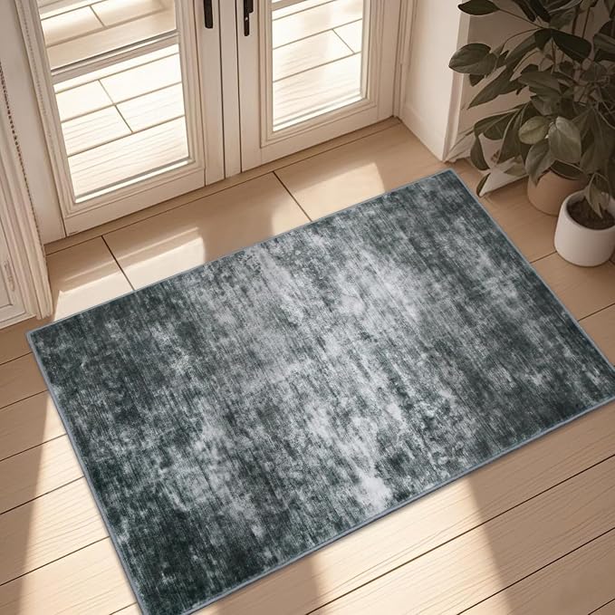 WILLSUN Washable Area Rugs, 2x3 Non-Slip Boho Small Area Rugs by Embracethewarmthofhome